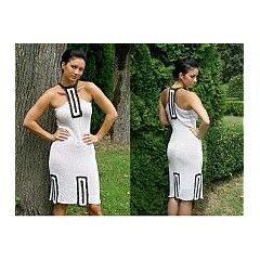 ​Pletené šaty handmade dlhé