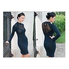 Elegantné pletené šaty​