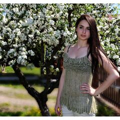 handmade pletený svetrík