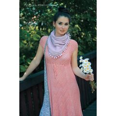 pletené šaty handmade dlhé