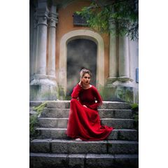 pletené šaty na večer