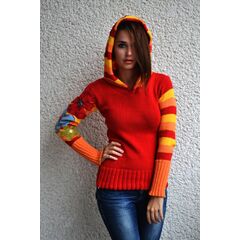 pletený svetrík na doma