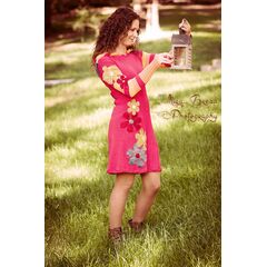 handmade pletené šaty