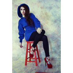 pletené šaty handmade krátke