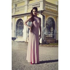 pletené šaty handmade dlhé