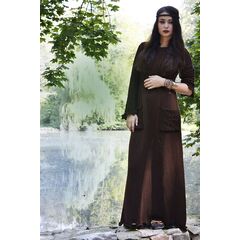 pletené šaty handmade dlhé