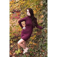 slovenské pletené šaty