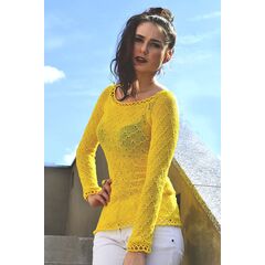 pletený svetrík handmade krátký