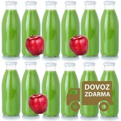 Čerstvo odšťavené nepasterizované šťavy, dovoz pre Trenčín - Uhorkovo jablková šťava