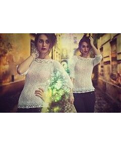 pletený svetrík vyrobený na Slovensku