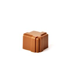 Čokoládová pralinka ručne vyrábaná od slovenského výrobcu - mliečna čokoláda s lieskovo-orieškovým krémom