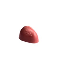 Bonbón s Lieskovo orieškovým krémom v ružovej /ruby/ čokoláde, ručne vyrábaná čokoláda