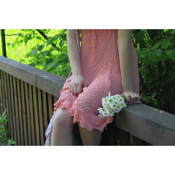 pletené šaty handmade dlhé