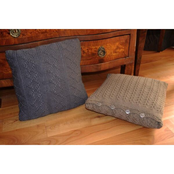 slovenský pletený vankúš