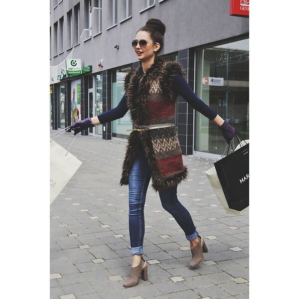 slovenský pletený svetrík