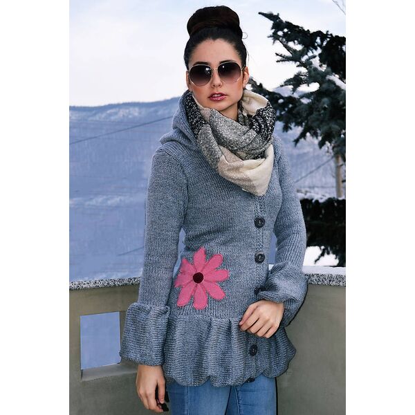 pletený svetrík na doma