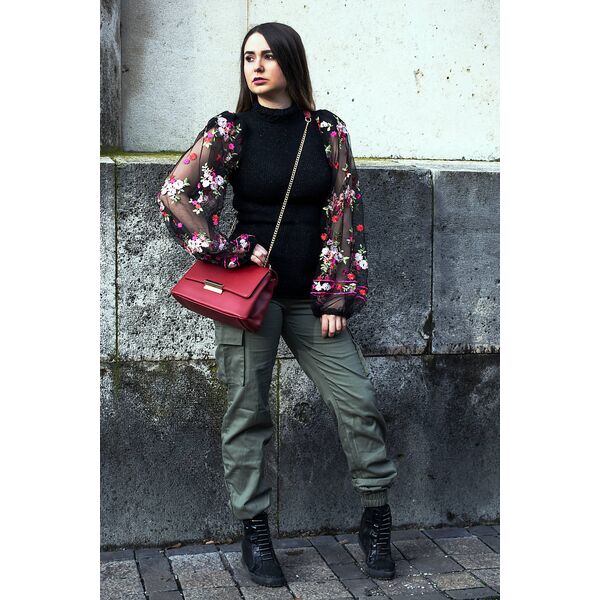 handmade pletený svetrík