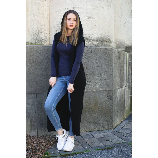 pletený svetrík handmade dlhý